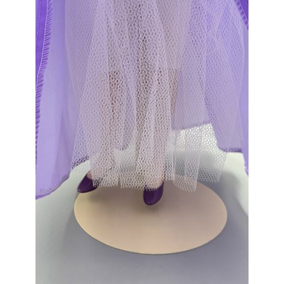 1988 Franklin Heirloom Gemstone Girl Amethyst Porcelain Doll 13” Vintage - Picture 5 of 14